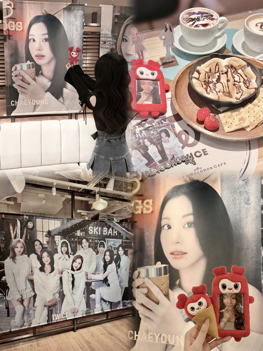 TWICEのコラボカフェ行ってきた(՞⸝⸝ᵒ̴̶̷᷄꒳ᵒ̴̶̷᷅ ՞)💘🎶
#TWICE #タワレコカフェ #TWICEコラボカフェ #onceと繋がりたい #チェヨンペンと繋がりたい