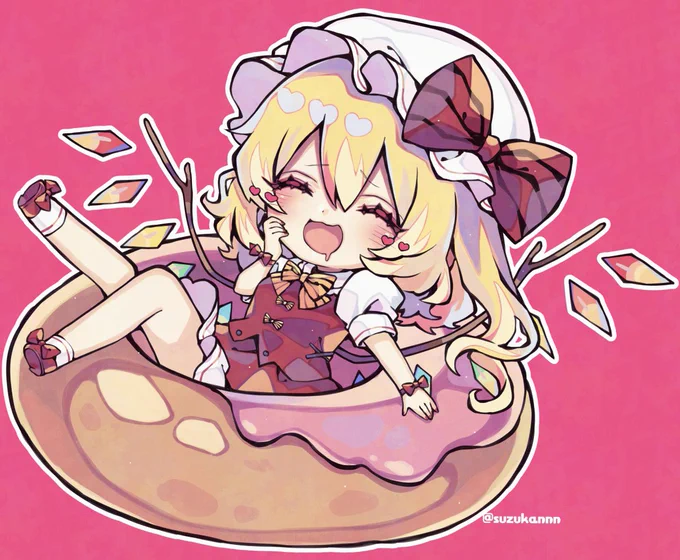 ドーナツの落とし穴にはまったフランチャン 