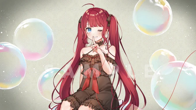 花咲くれは様『君色に染まる』歌ってみたMVイラストを担当させていただきました! 