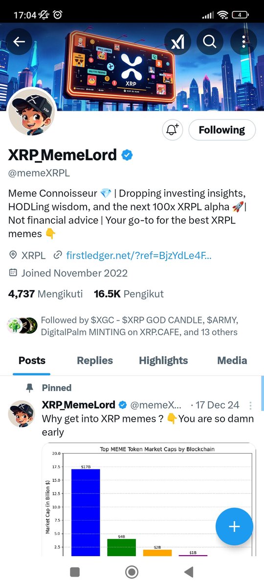 slalusudi's tweet photo. @memeXRPL @XrpGodCandle589 @gemmzrobles_11 
@mar_ungsod 
@PejuangCryptoID https://t.co/7PMlvx4ZXd