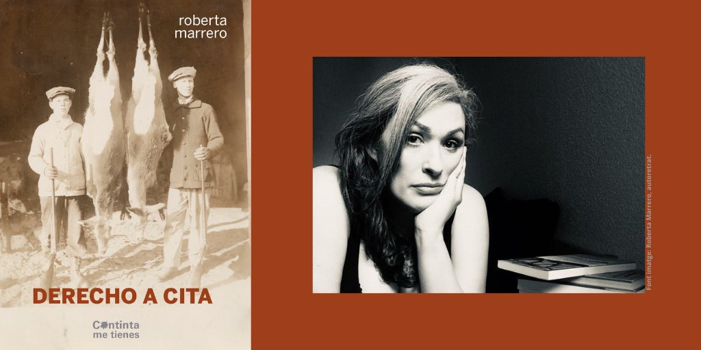 #BonnesRecomanacions #Poesia

El 17 de maig de 2024, l’artista multidisciplinar, Roberta Marrero, va decidir que no volia viure més. ‘Derecho a cita’, editat per <a href="/continta_mt/">Continta Me Tienes</a>, és el seu darrer poemari. L’epíleg és de la seva gran amiga <a href="/ines_plasencia/">Maria Inés Plasencia Gil</a>.

👉lc.cx/z2eSxf