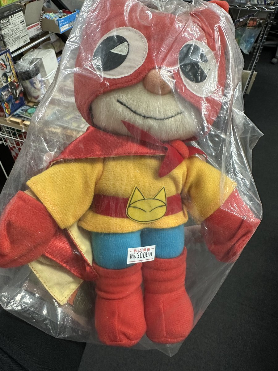 ぬいぐるみ　ニャンダーかめん ニャンダーかめんニャオンピーどり２体セット