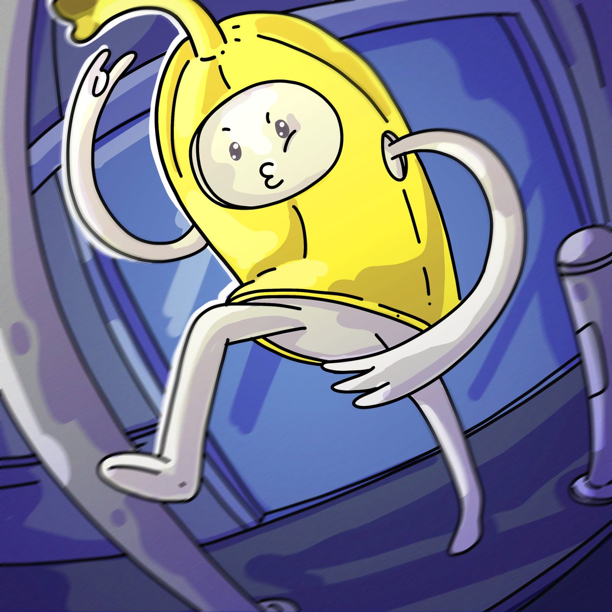 Banana morning 

The best part of waking up is not just coffee in your cup, but a banana in your hand