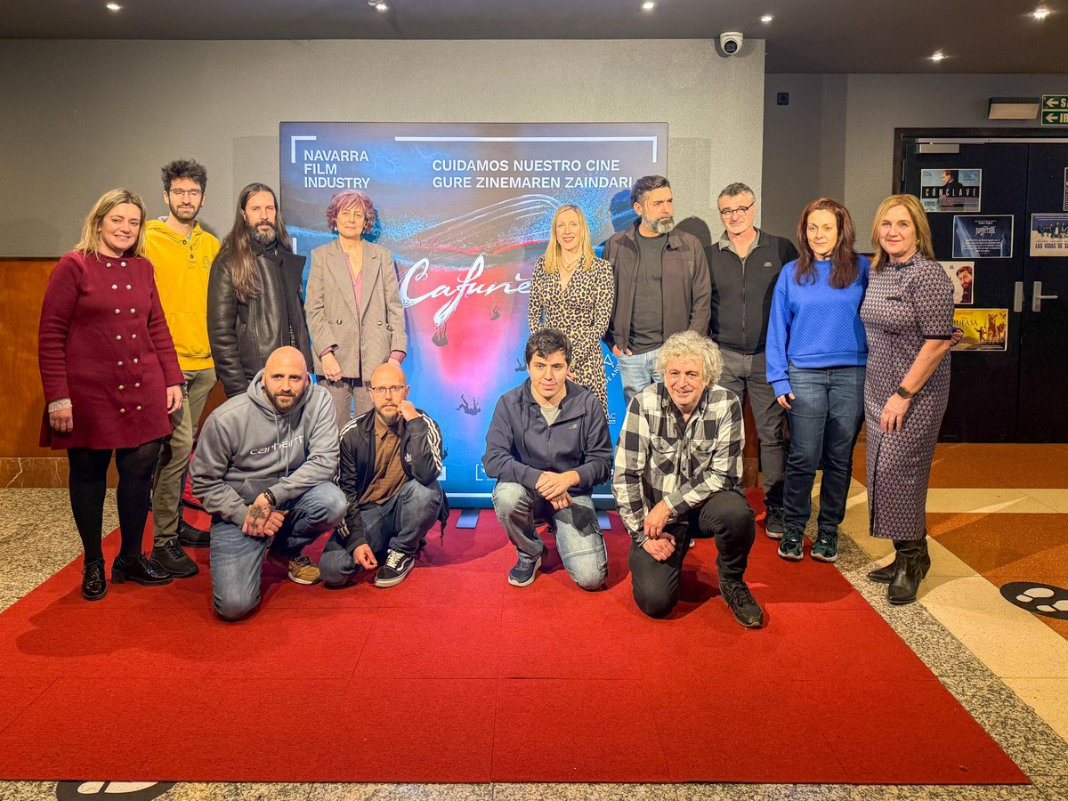 Digitalento Navarra / Nafarroa (@digitalento_na) on Twitter photo 📽️ La consejera <a href="/PFanlo/">Patricia Fanlo</a> asistió ayer al estreno de 'Cafunè', cortometraje navarro candidato a mejor cortometraje de animación en los 39º Premios Goya. 📽️ La consejera <a href="/PFanlo/">Patricia Fanlo</a> asistió ayer al estreno de 'Cafunè', cortometraje navarro candidato a mejor cortometraje de animación en los 39º Premios Goya.