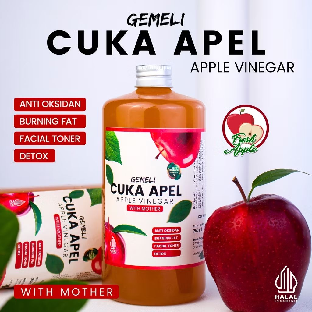 Cek Cuka Apel Gemeli Premium 500ml With Mother dengan harga Rp25.999. Dapatkan di Shopee sekarang! s.shopee.co.id/10nLeDQ1Lf?sha…