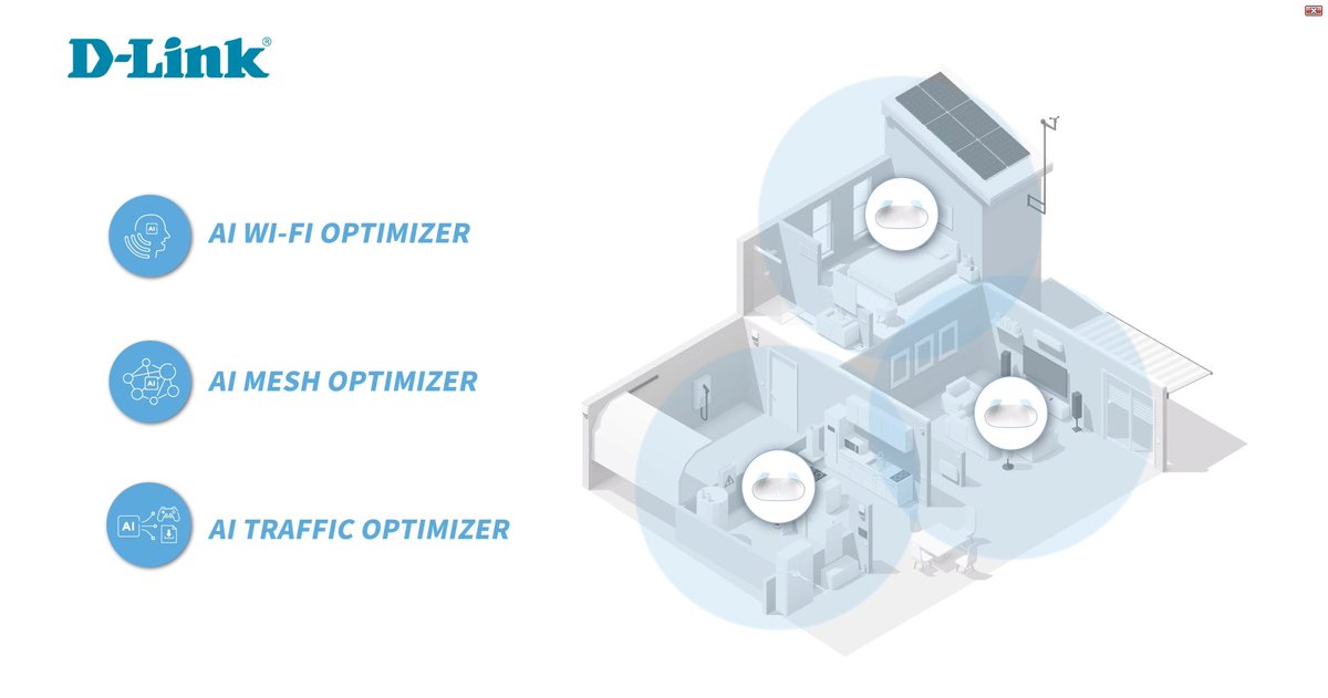 DLinkSA's tweet image. Check out the all-new EAGLE PRO AI Series &amp;amp; AQUILA PRO AI Series with revolutionary AI-enhanced capabilities to bring you smarter, faster Wi-Fi that&apos;s more reliable and easier to manage than you thought possible!

youtu.be/p4SPerJhG4k

#dlink #AquilaProAi #ai #wifi #mesh