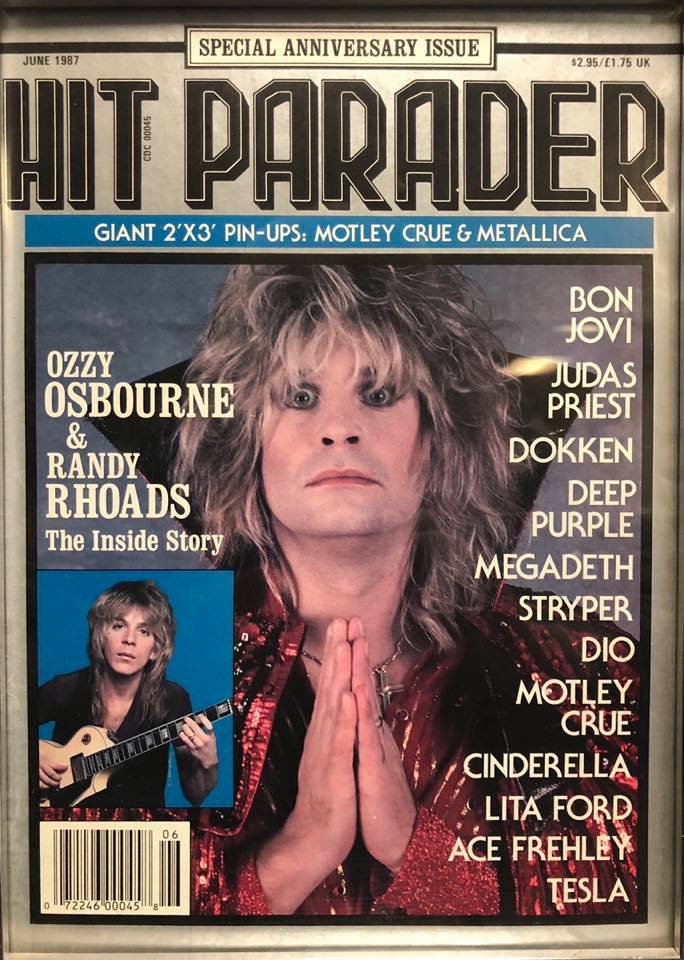 TheFatman72's tweet image. Bought this the day it the stands... This was my internet as a kid!
#HeavyMetal #OzzyOsbourne #HitParader #VintageMagazines #Reading