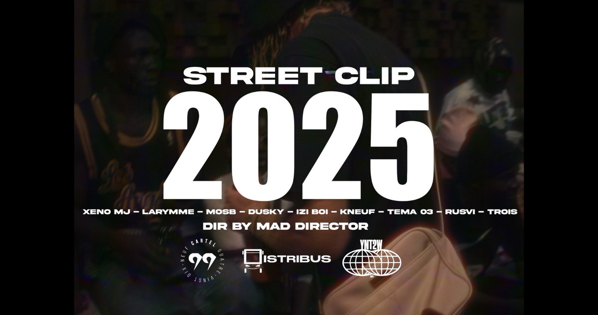 Le rendez c'est pour ce soir 📌
Le clip de "2025" cypher by <a href="/Xenomjoff/">XENO MJ</a> et @newlevelbeats 

Comme Balthazar j'ai pris du plaisir au boulot 🔪
S/o <a href="/iziboieric/">INSJALH #2 DISPONIBLE...🔱</a> , <a href="/trois_officiel/">E.A.T.L DISPO</a> , <a href="/Rusviofficiel/">HYBRIDE 👾</a> , <a href="/Larymme1/">Larymme</a>