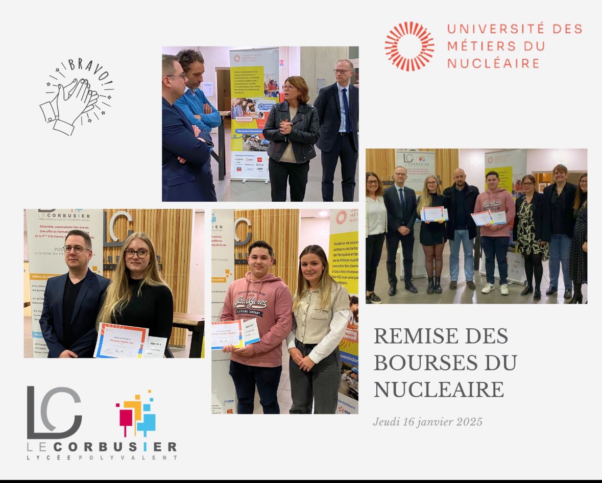 Lycee des Metiers Le Corbusier tweet media