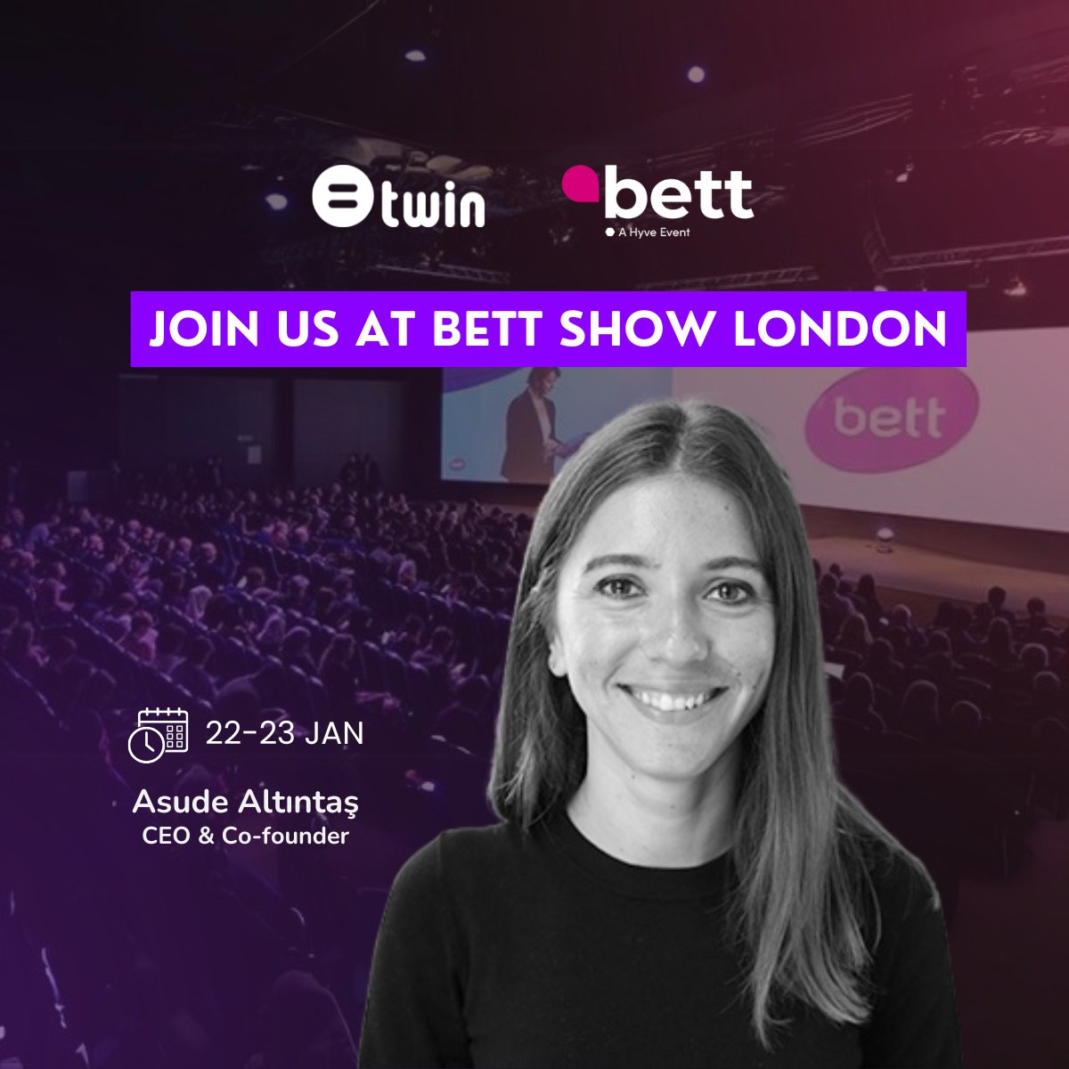 twin_science's tweet photo. 📢 Between January 22-23, Twin will be at @Bett_show  UK, the premier global #EdTech event shaping the future of education.
🏆 As a BETT Award 2020 winner, we’re committed to innovating for global education.
📧 Email us at hello@twinscience.com to set up a meeting!
#BETT2025 @asudealtintas
