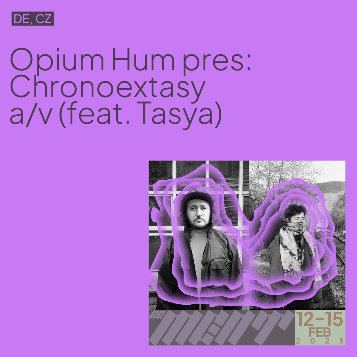 DJ and curator Opium Hum joins forces with light artist and designer Tasya for an immersive world-premiere performance probing the synaesthetic relationship between machine rhythms, strobe-warped sensory overload and the chronoecstatic disruption of rave.

✨ 14 FEB @ Gala Hala
