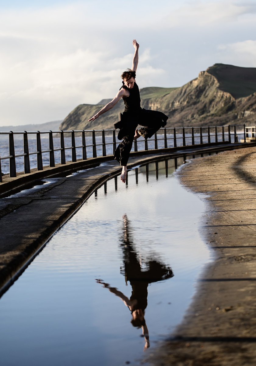 The wonderful Louis Donovan at West Bay on Dorset. #lovedance