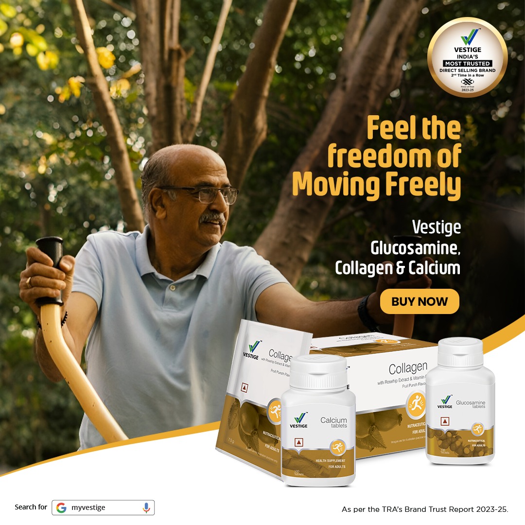 vestigemkt's tweet photo. Choose to keep your joints healthy and your life happy with Vestige Glucosamine, Collagen & Calcium.
Buy now!
#Vestige #wellness #wellth #jointhealth #glucosamine #calcuim #collagen https://t.co/nTFrG0LpcA
