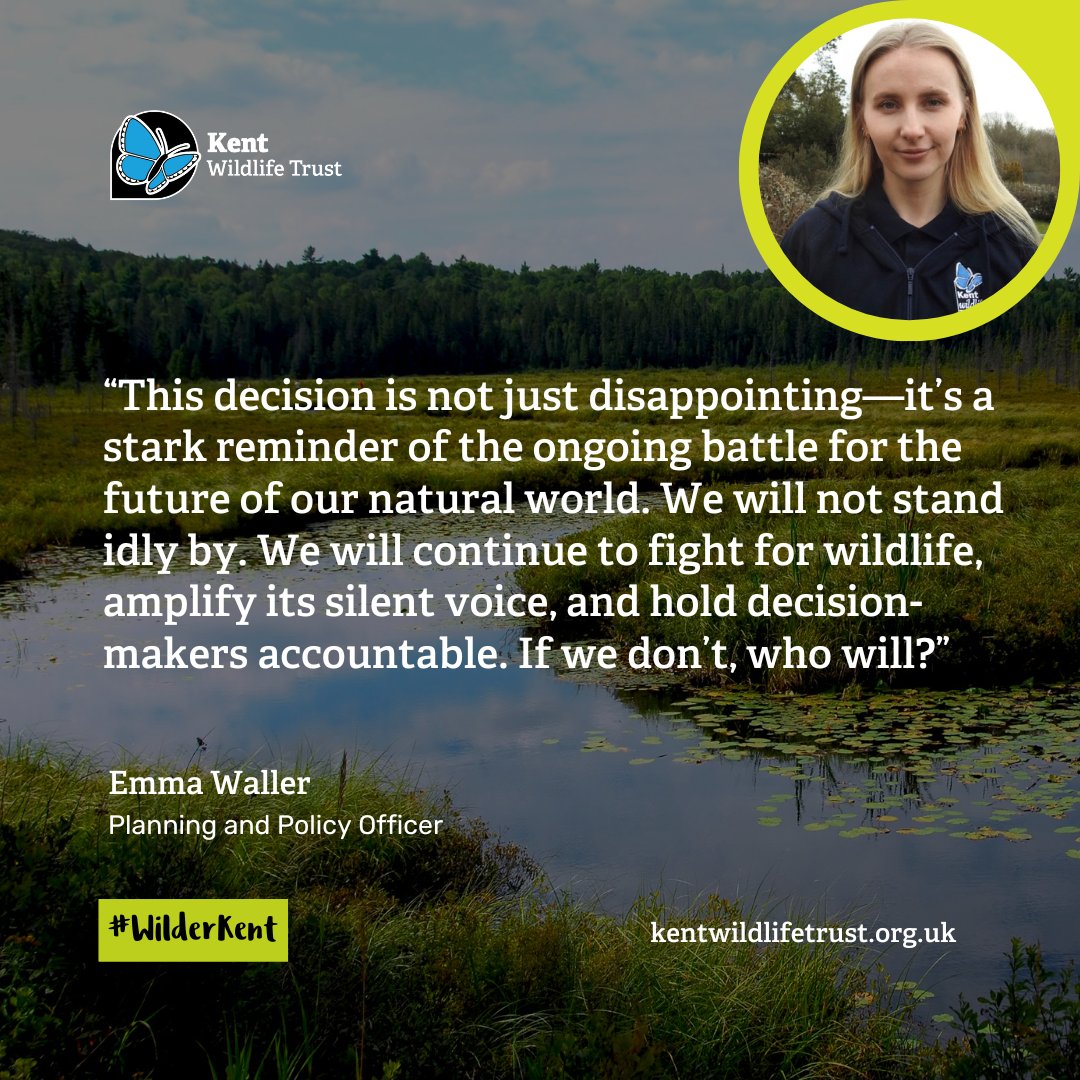It's a dark day for nature as Ashford Borough Council approve plans for a bike factory on South Willesborough Dykes, a vital wetland habitat home to dormice, newts, bats, birds, and more. Despite its ecological value, conservation concerns were ignored in favour of short-term