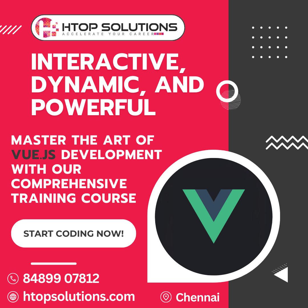htop_online's tweet image. Step into the World of Modern Frontend Development with Vue.js
Call us at 8489907812 Or send the mail to info@htopsolutions.com
#VueJSCourse#LearnVueJS#VueJSWithHtop#FrontendDevelopment#WebDevelopment#HtopSolutions