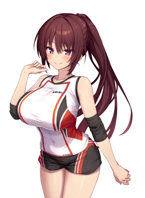 ポニー姿も可愛いのよ 