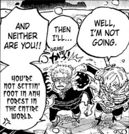 Oh shut up, zoro just wanna be with his captain 🙄 cmon now