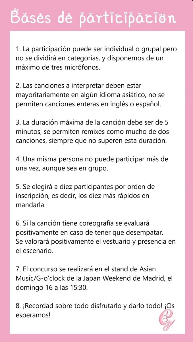 goclockdance's tweet photo. Bases del concurso de canto! 🌸 Los formularios se abrirán el lunes 20 a las 19:30, recomendamos estar atentos a nuestras historias de instagram para entrar cuanto antes, aunque también publicaremos aquí los enlaces https://t.co/bE04A2x65o