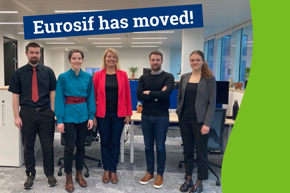 Eurosif (@eurosif) on Twitter photo ๐ฆ We have moved! From now on, Eurosif is located at Avenue des Arts 47, 1000 Brussels.
๐ We are especially delighted to be sharing premises with the <a href="/EnvDefenseEuro/">Environmental Defense Fund Europe</a>. ๐ฆ We have moved! From now on, Eurosif is located at Avenue des Arts 47, 1000 Brussels.
๐ We are especially delighted to be sharing premises with the <a href="/EnvDefenseEuro/">Environmental Defense Fund Europe</a>.