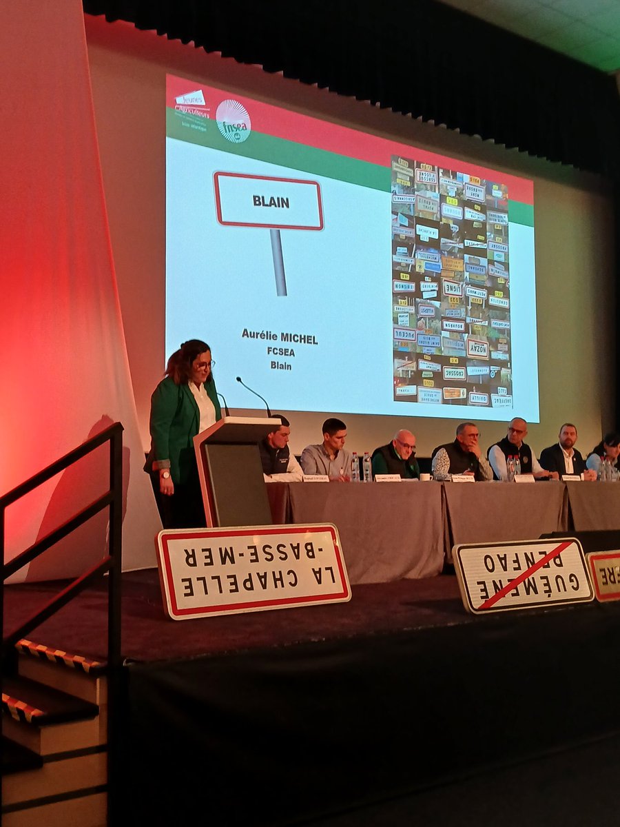Intervention des fcsea : secteur de Blain: stop au dogmatisme des communes. #fnsea #ja #eca2025 #votonslebonsens #agriculture