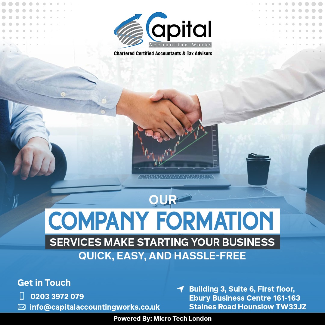 Accountants1UK's tweet photo. Your Trusted Partner for Seamless Business Formation. 💼

Our company formation services are designed to help you get up and running quickly, effortlessly, and professionally. ✨

#startupsolutions #businesssupport #capitalaccountingworks #accountingexperts #easybusinesssetup https://t.co/o2ILjAOGag