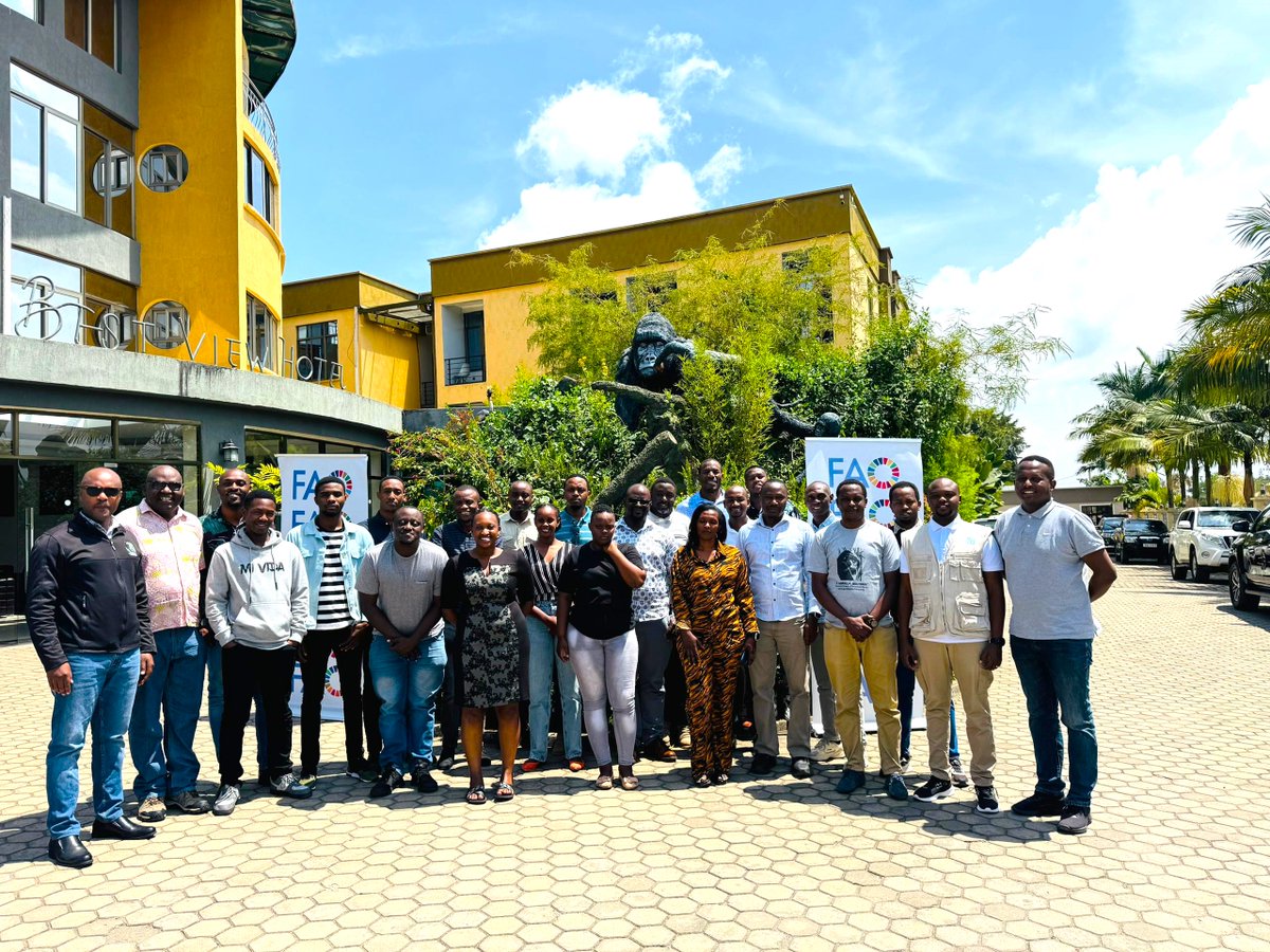 FAO in Rwanda (@faorwanda) on Twitter photo Strengthening zoonotic disease surveillance in #Rwanda!
This week, with funding from <a href="/USAIDRwanda/">USAID Rwanda</a>, <a href="/FAORwanda/">FAO in Rwanda</a> supported <a href="/RwandaGov/">Government of Rwanda</a> in developing & validating SOPs for effective wildlife disease monitoring and boosting early detection and response using a #OneHealth approach. Strengthening zoonotic disease surveillance in #Rwanda!
This week, with funding from <a href="/USAIDRwanda/">USAID Rwanda</a>, <a href="/FAORwanda/">FAO in Rwanda</a> supported <a href="/RwandaGov/">Government of Rwanda</a> in developing & validating SOPs for effective wildlife disease monitoring and boosting early detection and response using a #OneHealth approach.