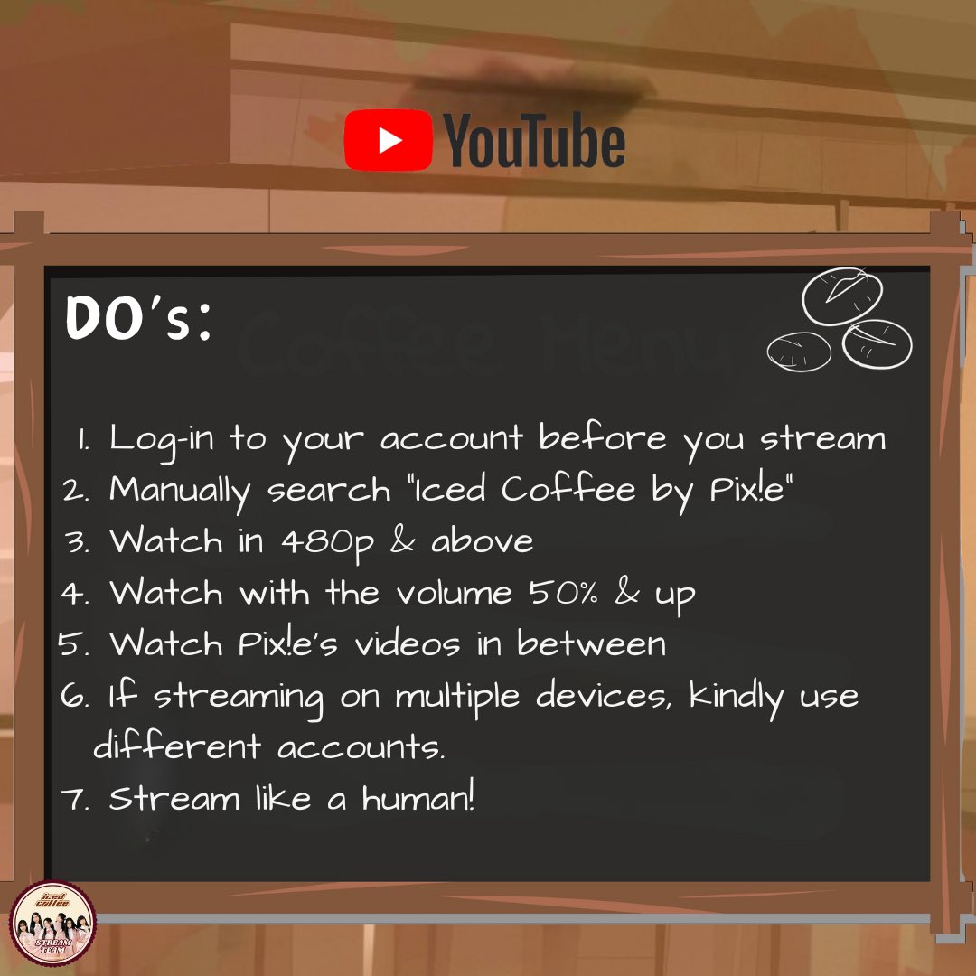 PixelsStream's tweet photo. [ PIX!E YOUTUBE STREAMING GUIDELINES ]

Stream the MV here: https://t.co/MGQoIx1UTl

#pixieofficialph #pixieppopgroup #pixiephicedcoffee @pixieofficialph https://t.co/mc2jxDvY7M