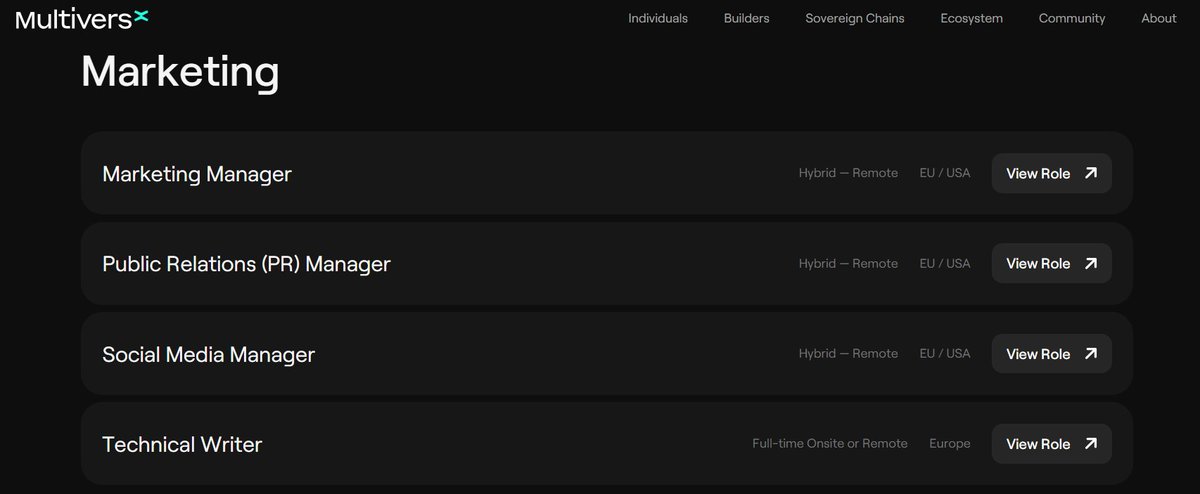 AdrianLoghinT's tweet image. #MultiversX is expanding in the US 🇺🇸. Exciting roles available in marketing, social media and PR.