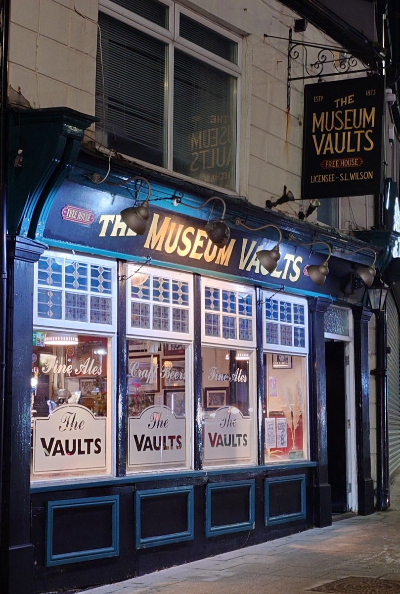Museum Vaults - Sunderland 

- A 'proper' pub I've been drinking in for 30 years.
-  It hasn't changed (apart from better toilets and a 'new' carpet)
- Good mix of people, decent beer and a CRT telly 
- I don't think I'll ever get bored of it

#Sunderland
#Beer
#Pubs
#SAFC