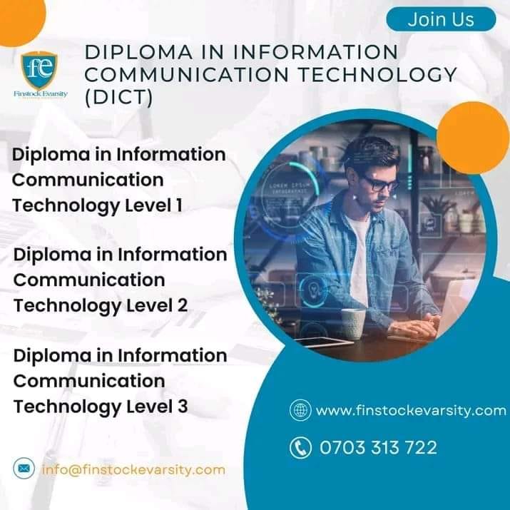 evarsity's tweet photo. From programming languages to database management, this diploma offers comprehensive training in various aspects of IT. More information: Calls: +254 703 313 722
#Coding #fypシ #CareerOpportunities #programmer #codingdecoding #careergrowth #careeradvice #Onlineclasses #career https://t.co/vxXdYHt0zV