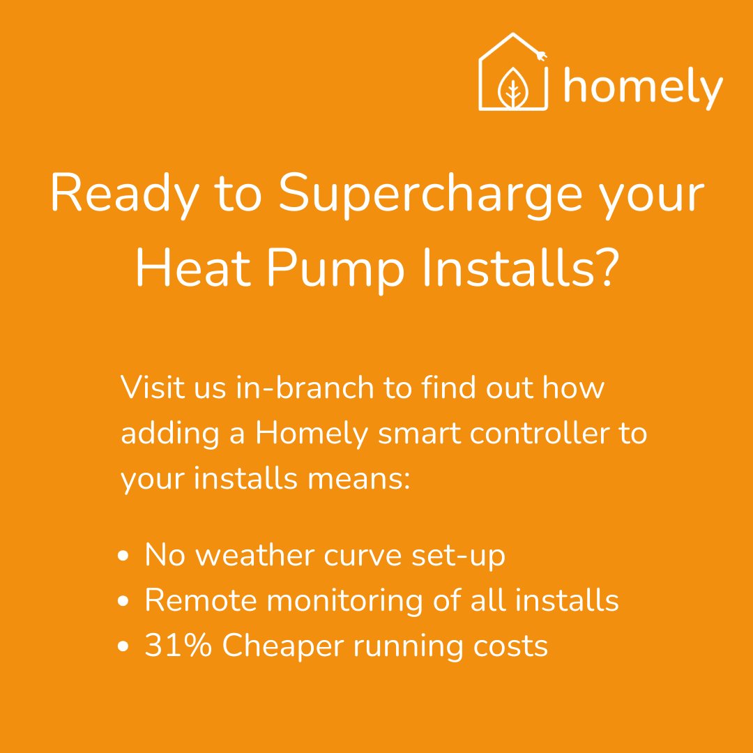 Heat Pump Installers in Colwyn Bay and Liverpool!

Our Technical Sales Manager will be at City Plumbing Colwyn Bay Monday 20th Jan, and Liverpool Tuesday 21st Jan. Don't miss this opportunity to find out more about Homely’s smart heating controller homelyenergy.com/discover-homel…