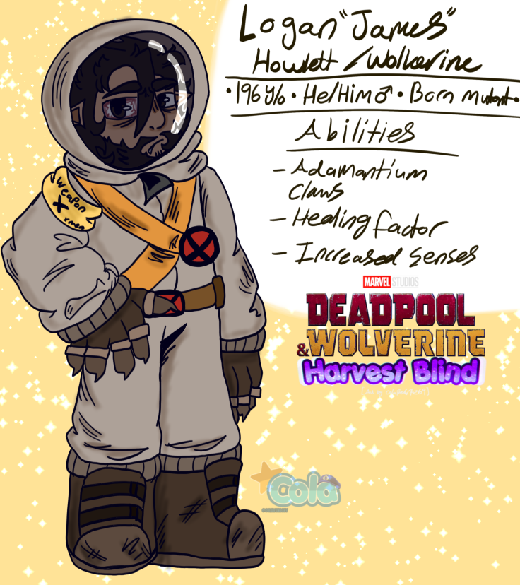 Moon_The_Cat109's tweet photo. Silly old man is done :] 
(note that harvest blind takes place in space!!) 
#DeadpoolAndWolverine #wolverine #worstwolverine #worstlogan https://t.co/SWV9YXAdG9