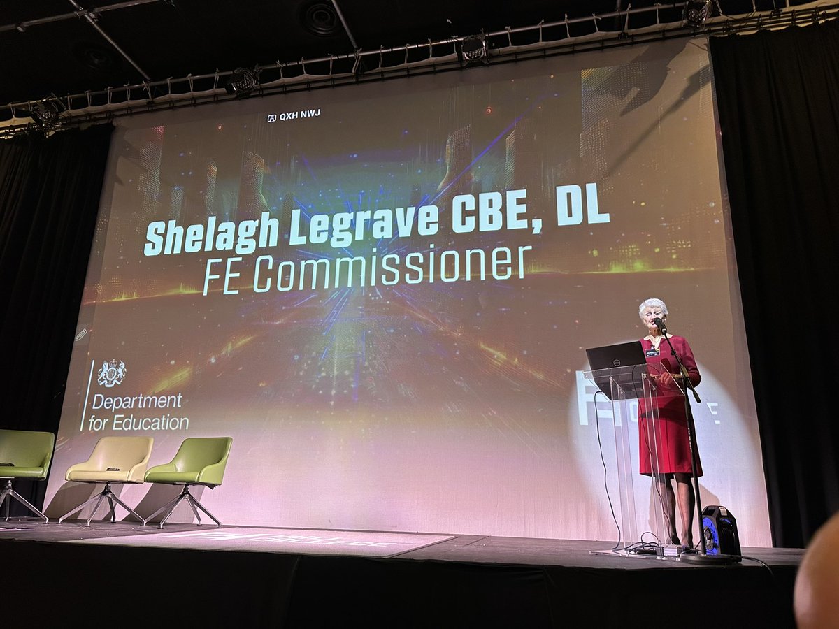 Dr Sam Parrett CBE tweet media