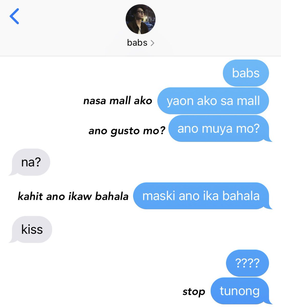 onlovelyjays's tweet photo. heejay few tweets au ... 

aka snippets ng convo ng magjowang bikolano  😊👍 https://t.co/nXgpI83yMJ