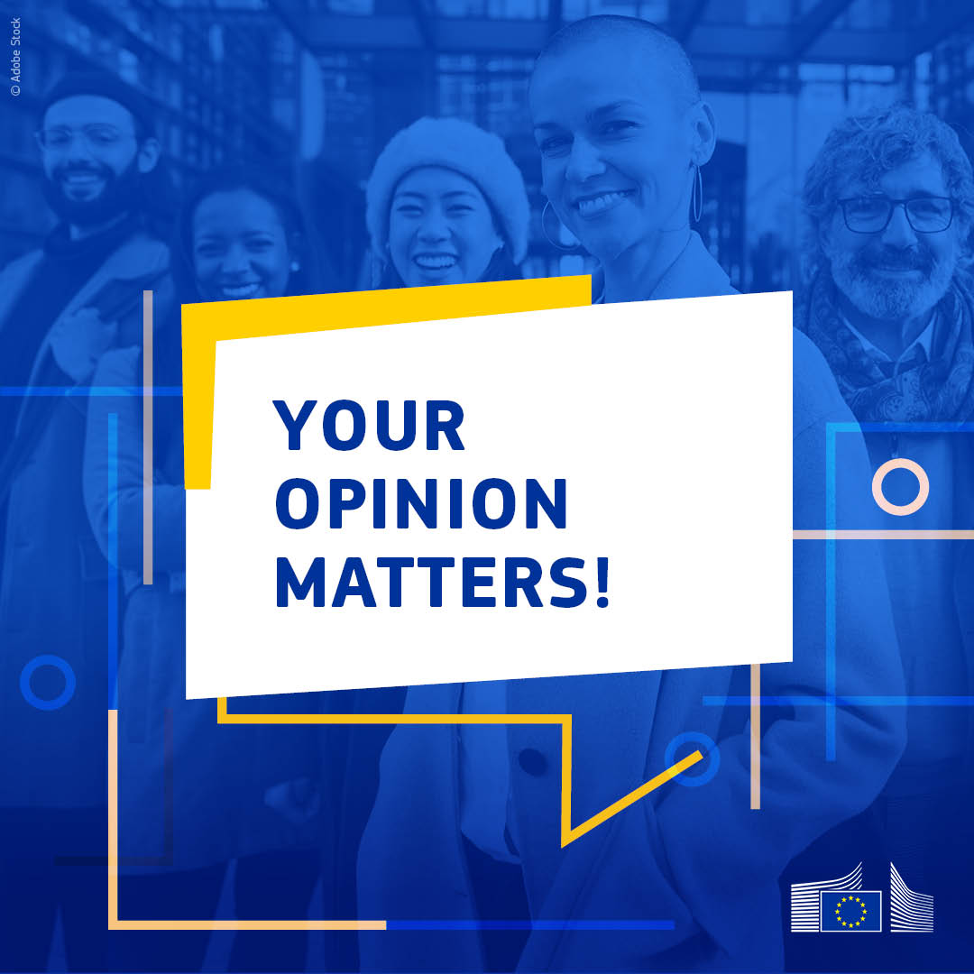 Your opinion matters!

Your contributions to our public consultations have helped:

🦽 Ensure better access to services and transport with the EU Disability Card
🚎 Improve urban mobility with climate-neutral transport
📚 Simplify cross-border mobility for teachers and students