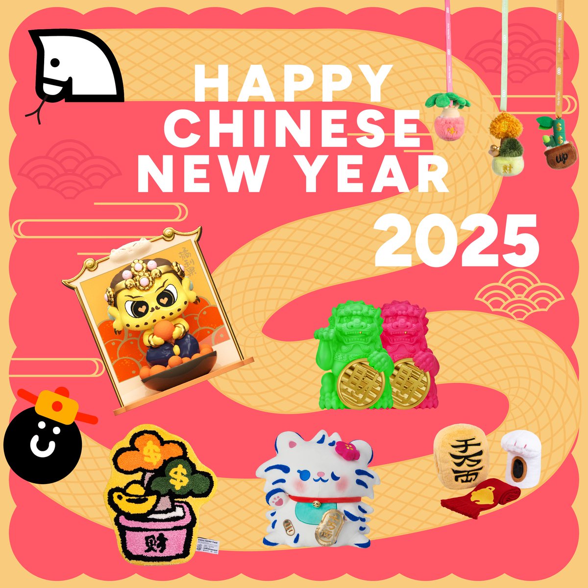 ponyonwheelth's tweet photo. Happy Chinese New Year 2025 🐍 
🏮ซินเจียยู่อี่ ซินนี้ฮวดไช้ 🧧

ต้อนรับปีงู เสริมความเฮง ด้วยคอลเลคชั่นสุดพิเศษได้แล้วที่
PONY ON WHEEL ทุกสาขา 🩵💛

#ponyonwheelth #ponyonwheel #POWTH
#HappyChineseNewYear2025 #ตรุษจีน2568
#ChineseNewYear2025 https://t.co/xJM94bpxW2