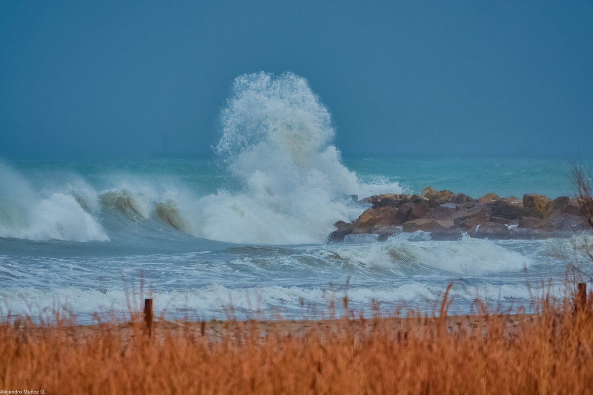 AlexMuozGarc's tweet photo. #BonDia 🌊☔️
#BuenosDías seguimos con #lluvia y el #Mediterráneo #alterado ,#cuatro #momentos en la #playa de #Massamagrell #Valencia
@MancoHortaNord @MeteoMorella @apuntoratge @oratgenet @avamet @Valencia_WX @1967fct @alex_blanquer @valenciabonita_ @PardoMerelo https://t.co/oaDb4HpIZc