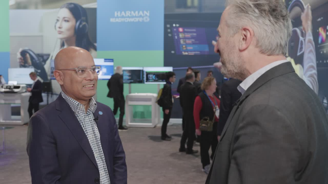 ArbBalaji's tweet photo. What does “Always Ready” mean to you? Kaushik Banerjee, VP &amp; General Manager of Automotive Engineering Services at HARMAN Automotive, shares his thoughts from #CES2025. #HARMANAutomotive #Innovation #AutomotiveEngineering... #HARMANemployee https://t.co/3IulgaNlH0 https://t.co/TSdG56HHSM