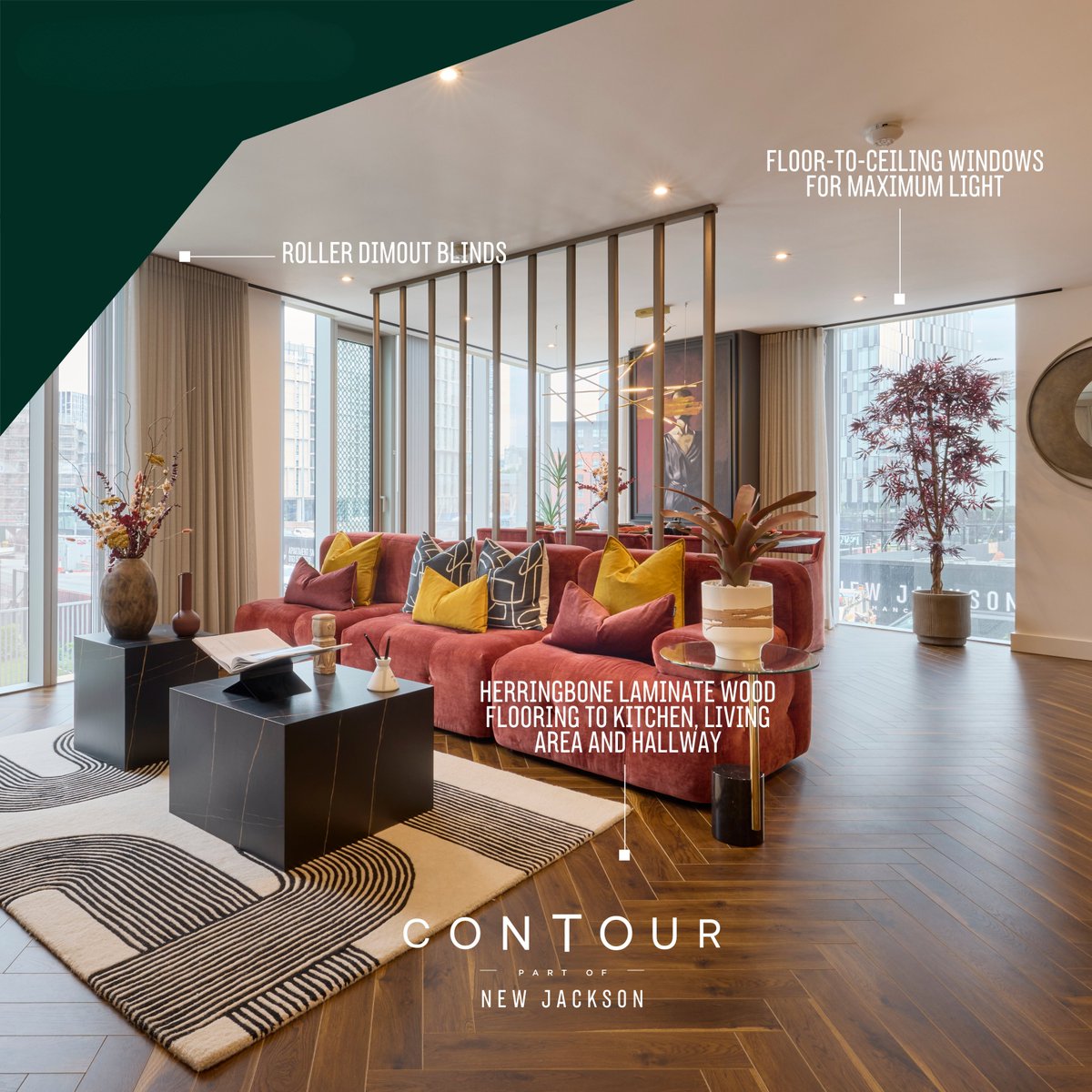NewJacksonMCR's tweet photo. Contour apartments are set to offer inspired concepts, elegantly executed. 

Stunning design with comfort and sophistication at its heart, these apartments offer the perfect backdrop for relaxing with friends and family.

Over 85% apartments sold. 1, 2 & 3-bedroom apartments still available to purchase from £344,000. For more information, enquire via the link in our bio. 

#Renaker #Contour #NewJacksonMCR #Manchester