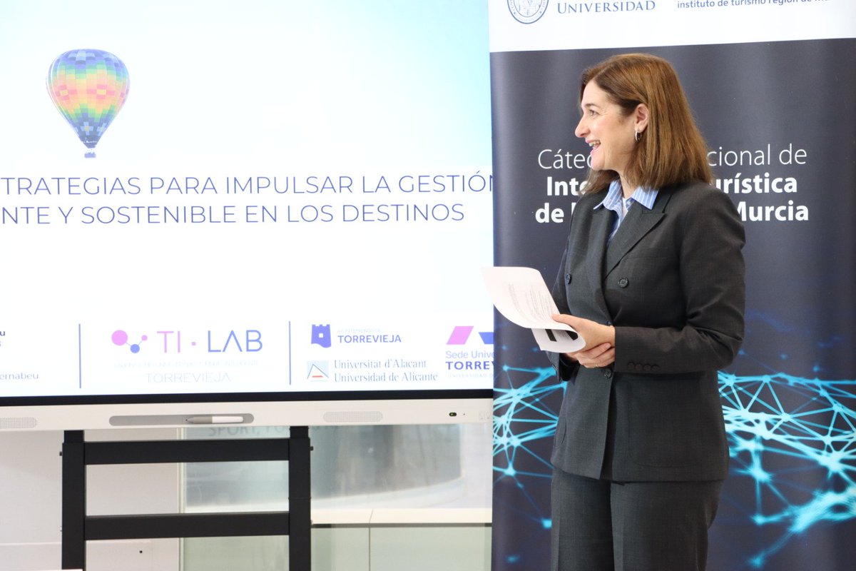 🌆💻 Las jornadas CIITUR-Lab, organizadas por la Cátedra Internacional de Inteligencia Turística de la Región de Murcia <a href="/UCAM_Turismo/">UCAM Turismo</a>, se llevan a cabo en <a href="/HitechUCAM/">UCAM HiTech</a>.

♻️🧑‍🔬 Expertos de diversas universidades abordan los retos y oportunidades del #turismo inteligente con