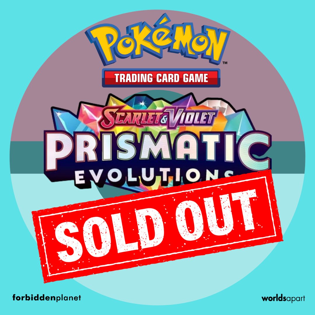 We are SOLD OUT! 😮
