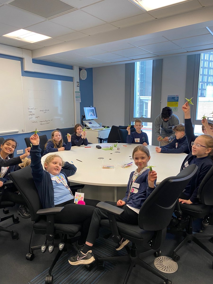 CND Peace Education (@cndpeaceed) on Twitter photo We had a great time making peace cranes at the CRESST Peer Mediators Conference!
<a href="/_CRESST/">CRESST Conflict Resolution Education</a> <a href="/PeaceEdNetwork/">Peace Education Network</a> We had a great time making peace cranes at the CRESST Peer Mediators Conference!
<a href="/_CRESST/">CRESST Conflict Resolution Education</a> <a href="/PeaceEdNetwork/">Peace Education Network</a>