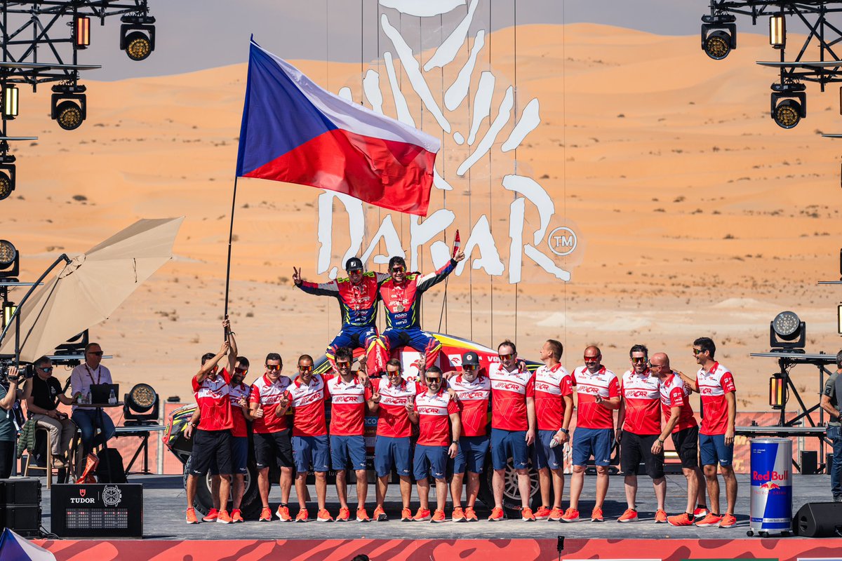 ProkopOfficial's tweet photo. P11 at my 10th @dakar !! Not great, not terrible, came for more! Thank you Shrek, Viktor, my team and fans, it was incredible ride!! πΈπ¦ποΈ
@FordPerformance @TeamORLEN @ORLEN_OIL @ORLENUnipetrol
#mpsports #martinprokop #goshrek #dakar #dakar2025 https://t.co/MEERHHzmeg