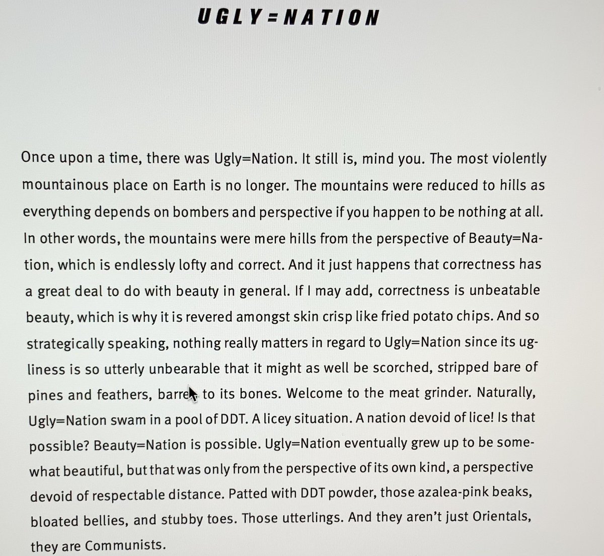 Don Mee Choi (@donmeechoi) on Twitter photo Proofreading my Hardly War for <a href="/andothertweets/">And Other Stories</a> - UK&EU Mar 2025, @WavePoetry 2016. Though the poem is about the relentless carpet-napalm-bombing of Korea by the US 1950-53, it mirrors the genocidal war against Palestine. Same war. American War. #freepalestine Proofreading my Hardly War for <a href="/andothertweets/">And Other Stories</a> - UK&EU Mar 2025, @WavePoetry 2016. Though the poem is about the relentless carpet-napalm-bombing of Korea by the US 1950-53, it mirrors the genocidal war against Palestine. Same war. American War. #freepalestine