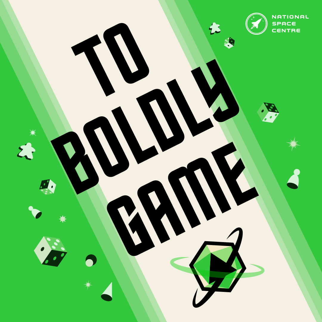 spacecentre's tweet photo. 👾 On 25-26 January we're hosting a weekend of tabletop games, RPGs and immersive STEM and space themed challenges and fun for fans and families.

🎟️ Check out the exhibitors, activities, merch and book your tickets: https://t.co/7JSQpBYcAK https://t.co/3B8Nq0OiNB