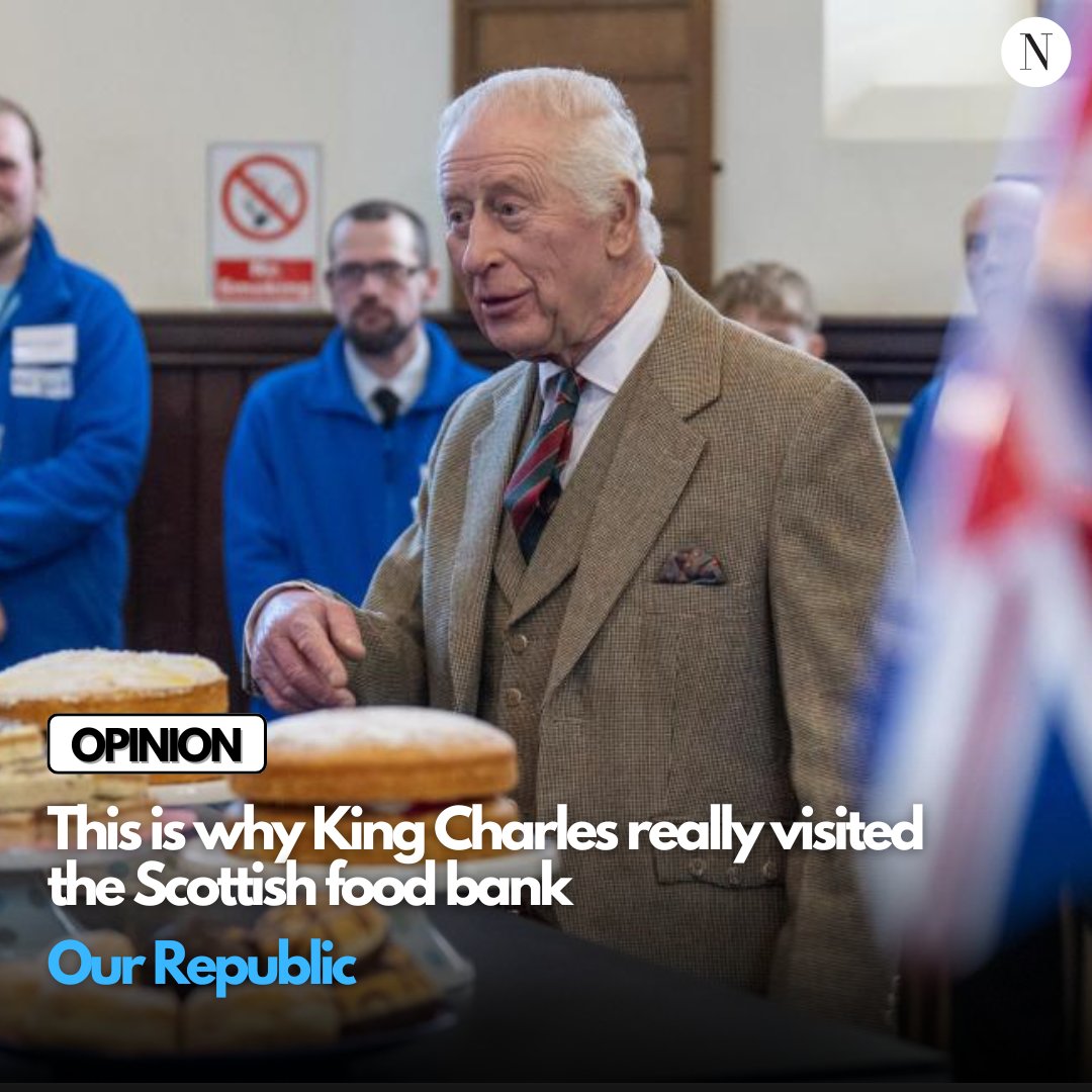 The National (@scotnational) on Twitter photo If our monarch truly cared about the hungry in Scotland he’d make the need for charity to support Scottish food banks obsolete, writes <a href="/OurRepublicScot/">Our Republic</a> ✍️
Read here: thenational.scot/politics/24864… If our monarch truly cared about the hungry in Scotland he’d make the need for charity to support Scottish food banks obsolete, writes <a href="/OurRepublicScot/">Our Republic</a> ✍️
Read here: thenational.scot/politics/24864…