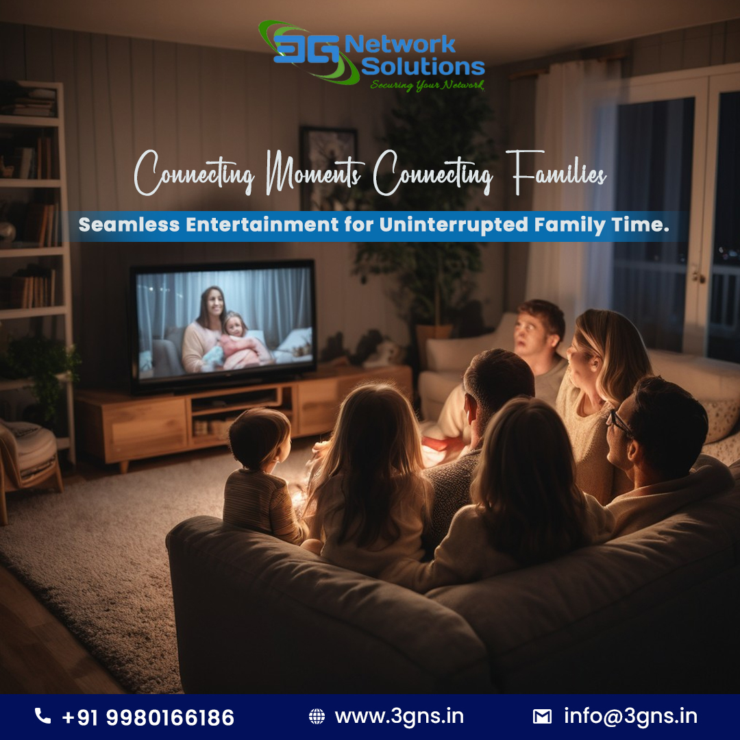 3GNETWORK3564's tweet image. Connecting moments, connecting families. 💫 Enjoy seamless entertainment for uninterrupted family time with 3G Network Solutions  🎉👨‍👩‍👧‍👦

Feel free to contact us today!
📞: +91 99801 66186
🌐: 3gns.in

#FamilyTime #SeamlessEntertainment #UninterruptedFun