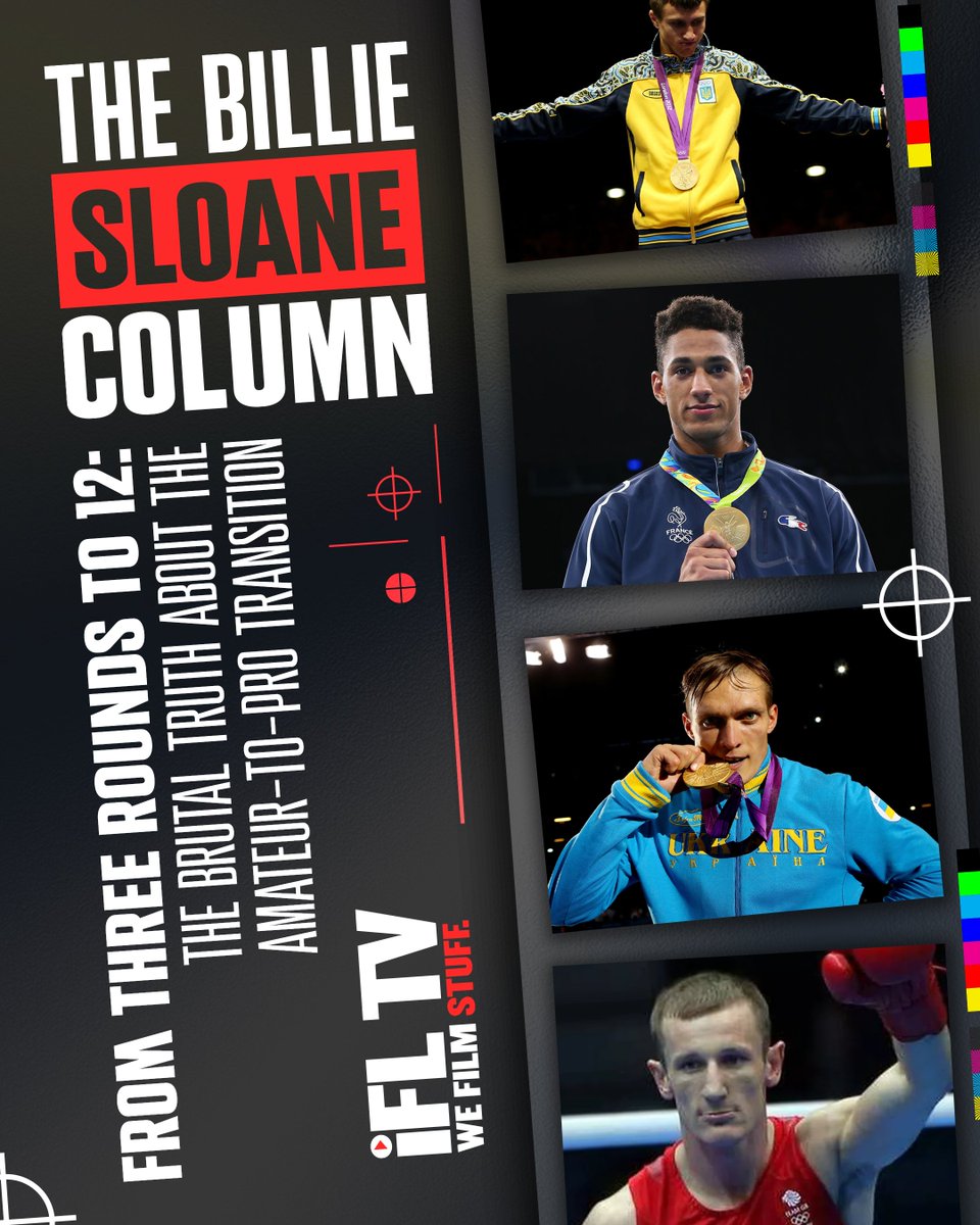 IFLTV's tweet image. Checked out @Billie_Sloane's latest column yet? 🗞

He explores the transition amateur boxers go through when turning professional and whether more could and should be done to help them.

Have a read here 👉🏼 tinyurl.com/crkfnhnd

#AmateurBoxing | #ProfessionalBoxing |