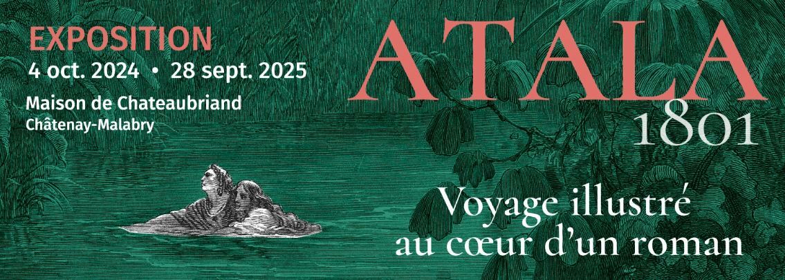 #IdeeDeSortie 📚 | Ce roman de Chateaubriand a été un "best seller". Au <a href="/ChateaubriandVL/">MaisonChateaubriand</a>, avec l’exposition "Atala, 1801. Voyage illustré au cœur d’un roman", penchez-vous sur une œuvre annonciatrice du romantisme en France #VendrediLecture
👉 swll.to/AtalaChateaubr… 
<a href="/Prefet92/">Préfet des Hauts-de-Seine 🇫🇷🇪🇺</a>