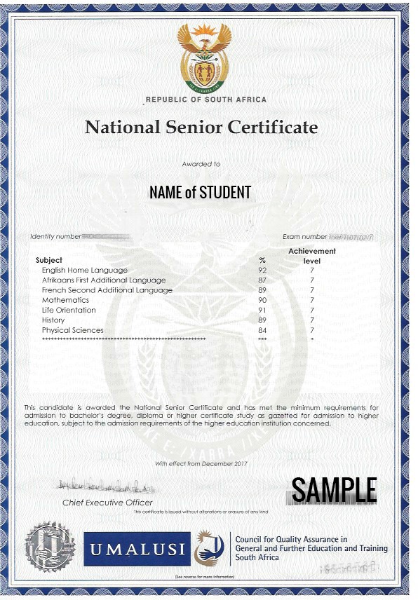 Is your matric certificate lost or damaged?

Umalusi is responsible for the replacement of the Senior Certificate and National Senior Certificate as from September 1992.

Get your certificate delivered to you!

Use the link: tinyurl.com/mm6hmr46. 

#Umalusi #MatricResults2024